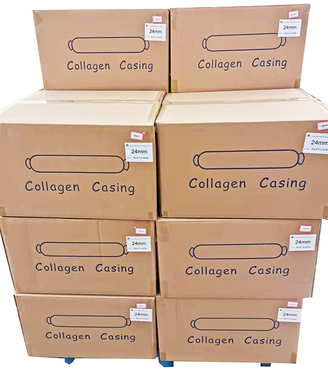 Food Grade Natural Edible Collagen Sausage Casings For Fried Sausages