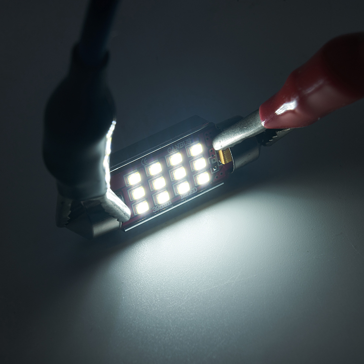 Energy Saving 31mm Festoon Led Light , Festoon Dome Light High Intensity