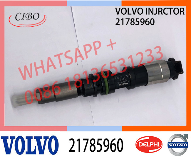 Excavator parts VOE21785960 21785960 295050-1240 2950501240 G3S58 FUEL INJECTOR TAD540VE TAD541VE TAD550VE TAD551VE
