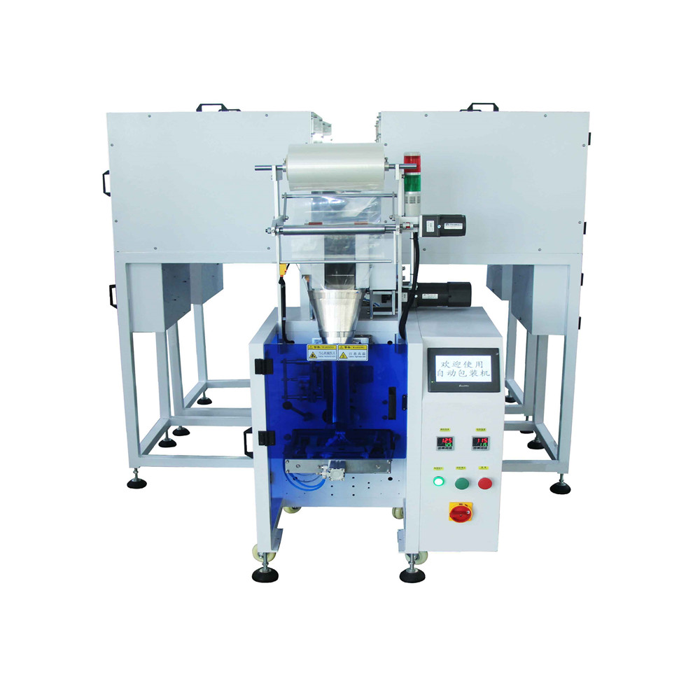 Automatic Hardware Fitting Counting Packaging Machine Packing Fastener Hardware Screws 4 Items Packaging Machine