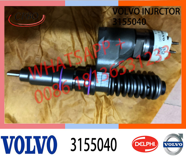 EC290 EC360B Excavator Parts Diesel Fuel Injector 3155040