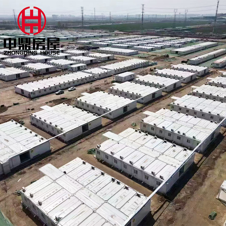 Detachable Prefabricated Container House with Toilet Customized Color OEM/ODM Support