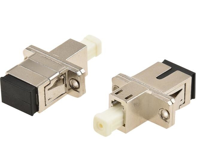 PC Fiber Optic Hybrid Adapters , ODM Sc To Lc Adapter Single Mode