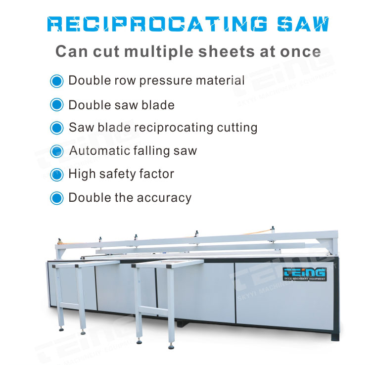 Professional Woodworking Machine CNC Mini Beam Saw with 7000/8000 RPM Spindle Speed