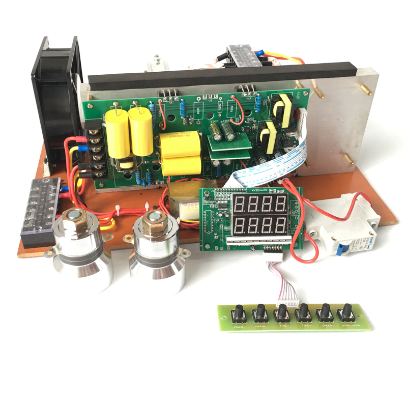 digital industrial power ultrasonic machine generator 1200w with timer control and power control
