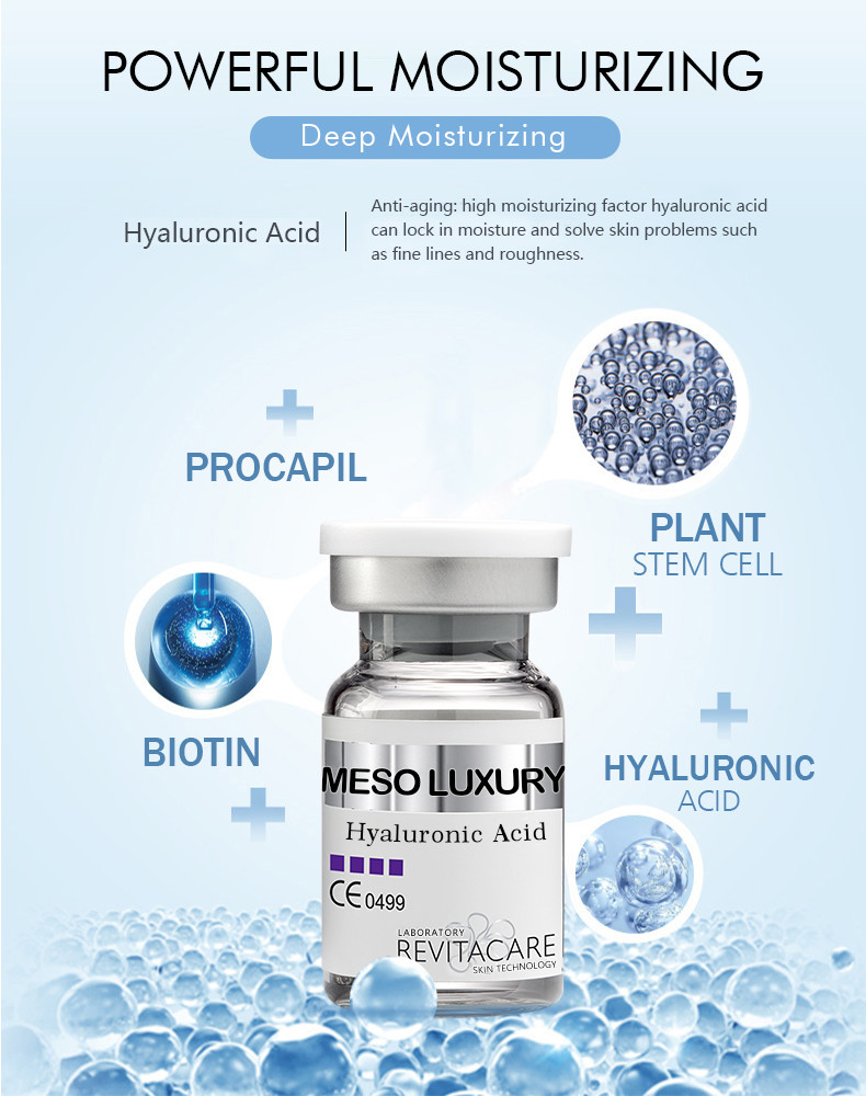 Dermal Nourishing Meso Serum Microneedling Hyaluronic Acid Skin Rejuvenating Solution