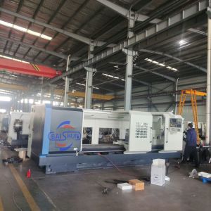 Buy cheap QK1332 CNC Pipe Threading Lathe 800mm Swing 15kW product