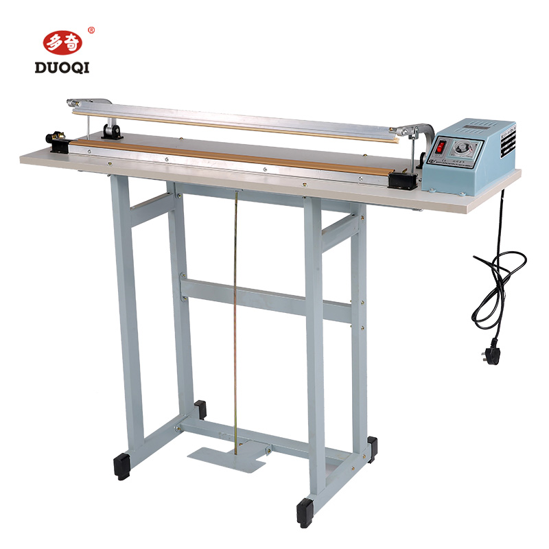10 KG Bag Semi-Automatic DUOQI SFP-800 Iron Foot Induction Pedal Heat Enseal Sealer