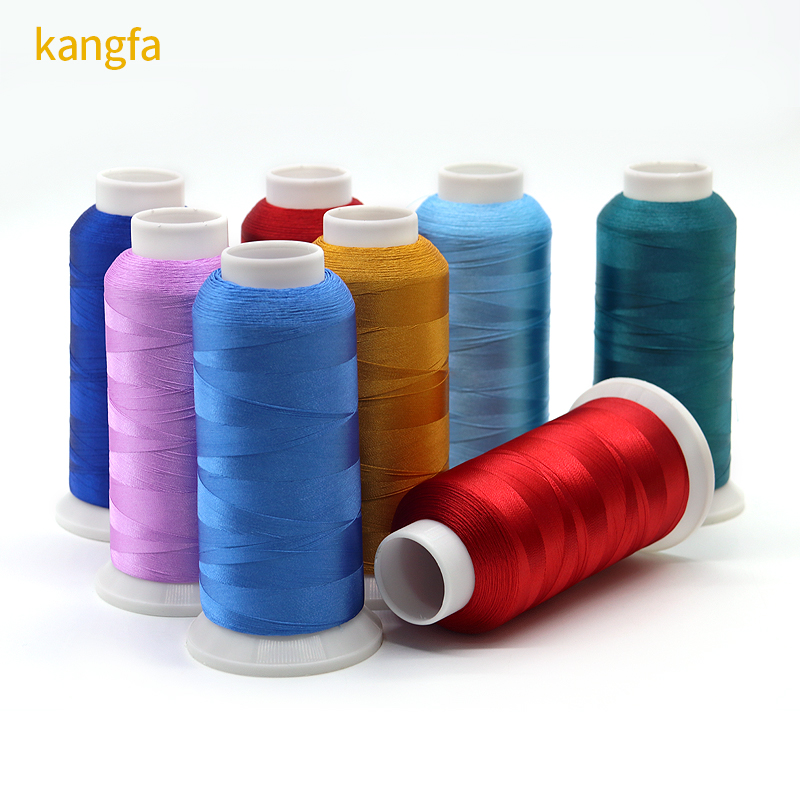 5000Yards Polyester Embroidery Thread 120D/2 for Computer Embroidery Weight/Cone 135g