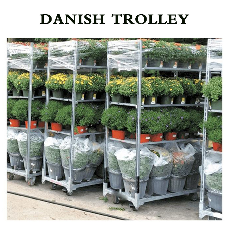 Metal Boltless Rivet Storage Rack Shelves Flower Display EZ Racks Folding
