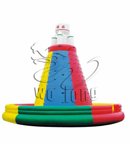 China popular PVC Inflatable sports, inflatable climbing wall