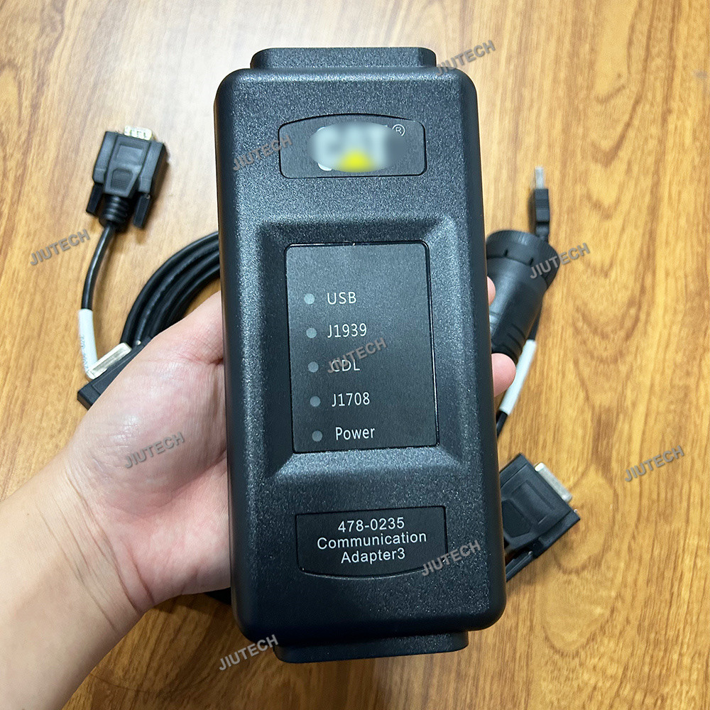 2023A ET4 478-0235 Diagnostic Tool For Caterpillar Communication Adapter Truck Excavator Testing Scanner+CF19 laptop