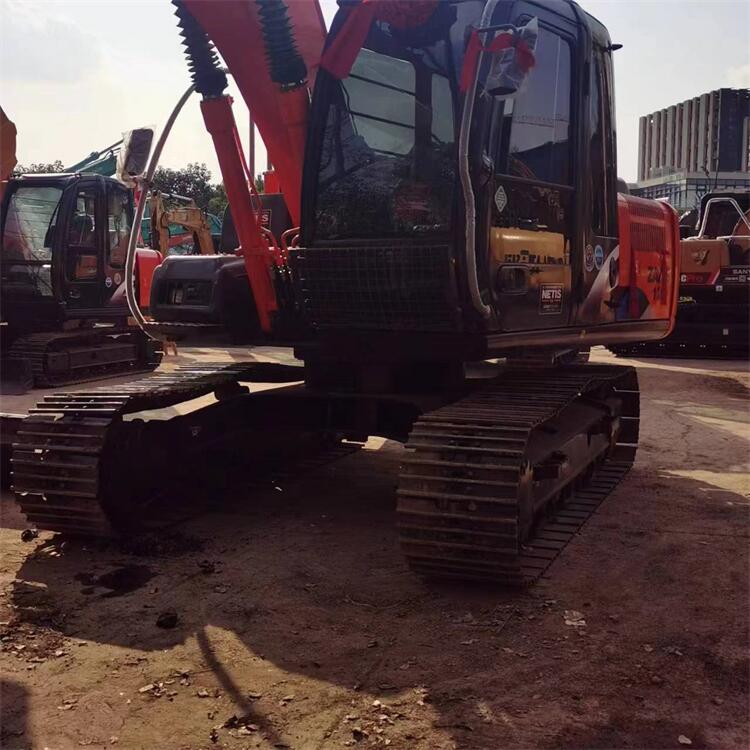 Used Hitachi ZX120 Excavator in Shanghai Japan Operating Weight 12200KG Engine ISUZU