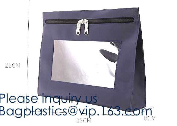 Locking Security Money Bag Cash Bank Deposit Bag with Two Keys Bank Security Deposit Bags Cash Bag With Locking bagease