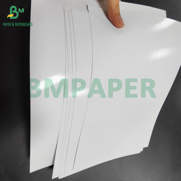 128gsm 157gsm Double Sided Glossy Digital Art Paper For Brochures 210 x 297mm