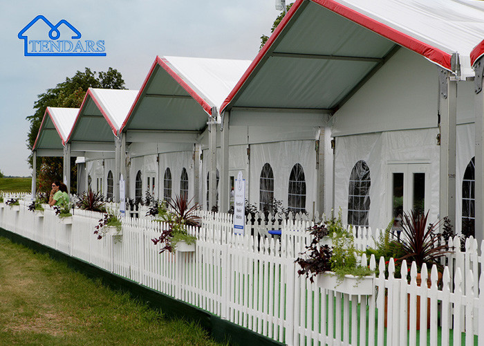 Customized Leisure Goft White PVC Fabric Marquee Tent Canopy Tent For Sport Court Cover