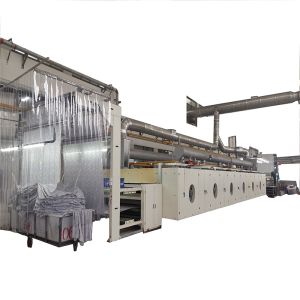 automatic rotary screen printer press blanket printing Textile