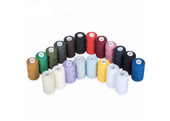 Core Spun Polyester Sewing Thread Customized Color High Tenacity