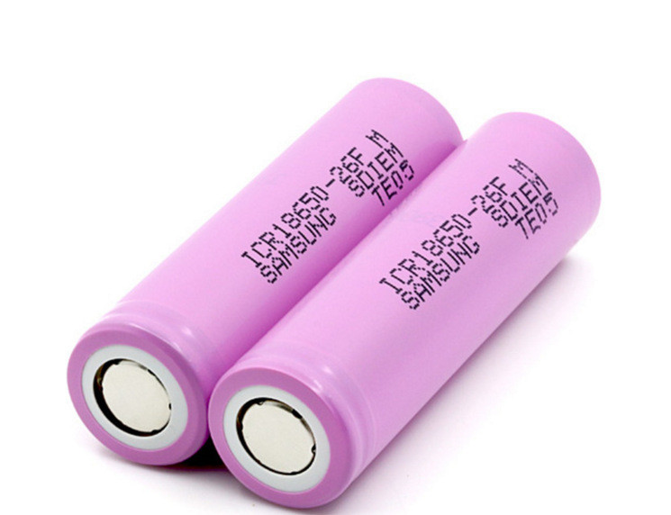 Original Brand 18650 Lithium Ion Battery Cells for Electric Motorcycle ICR18650-26FM 3.6V 2600mAh 5A