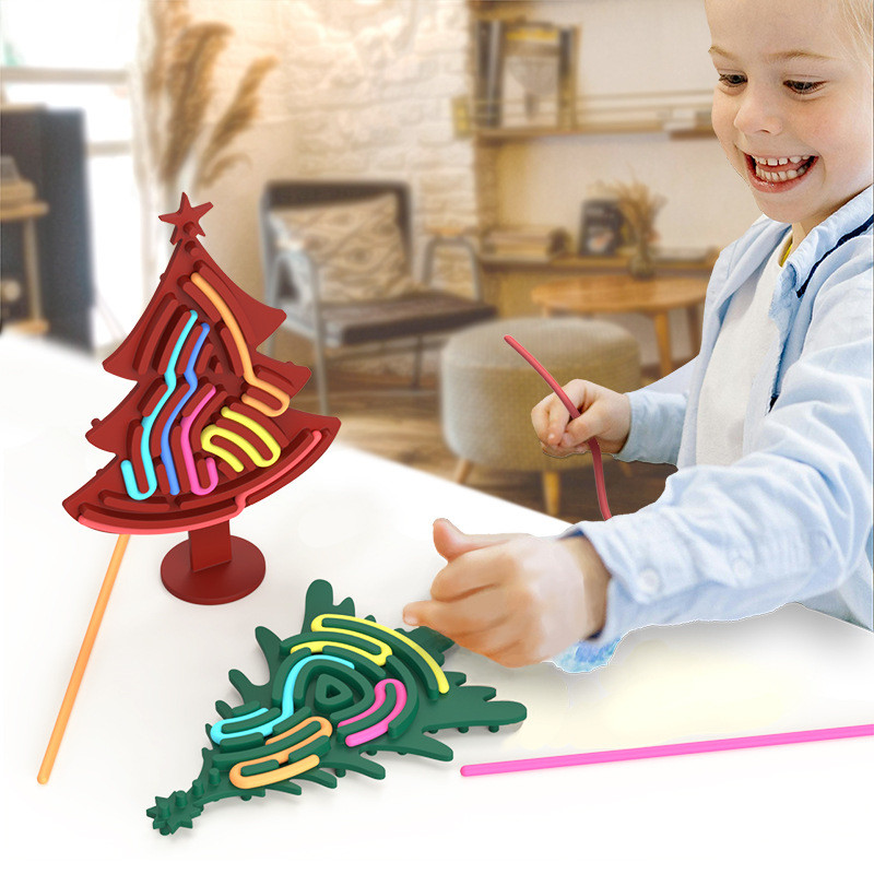 Silicone Sensory Activity Board For Kids Non-toxic 2in1 Double-Sided Design For Autism Sensory Fidget Toy