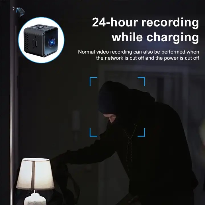 RoHS CMOS Mini Spy Camera Wireless , Moistureproof Mini Cube Spy Camera
