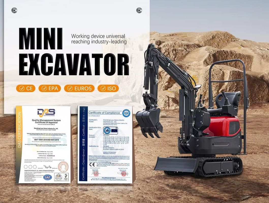 Quality Guarantee Farm Garden Crawler Excavator Mini Excavator