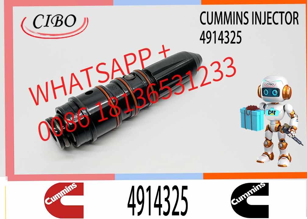 Sufficient stock engine fuel injector nozzle assy 3032392 4914308 4914325 unit pump for excavator NT855 Shantui bulldoze
