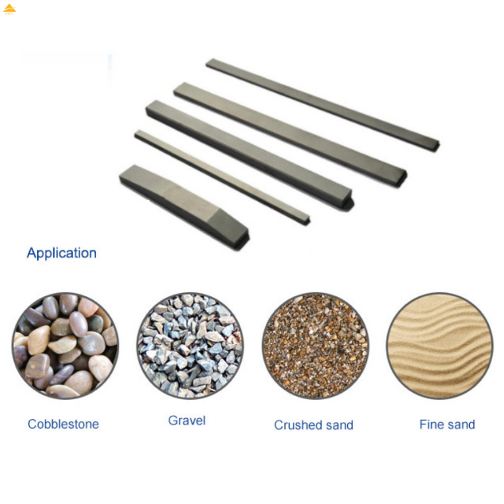 Stone Crusher Machine Tungsten Carbide Strips Vsi-7 Vertical Shaft Impactor Crusher Rotor Tip
