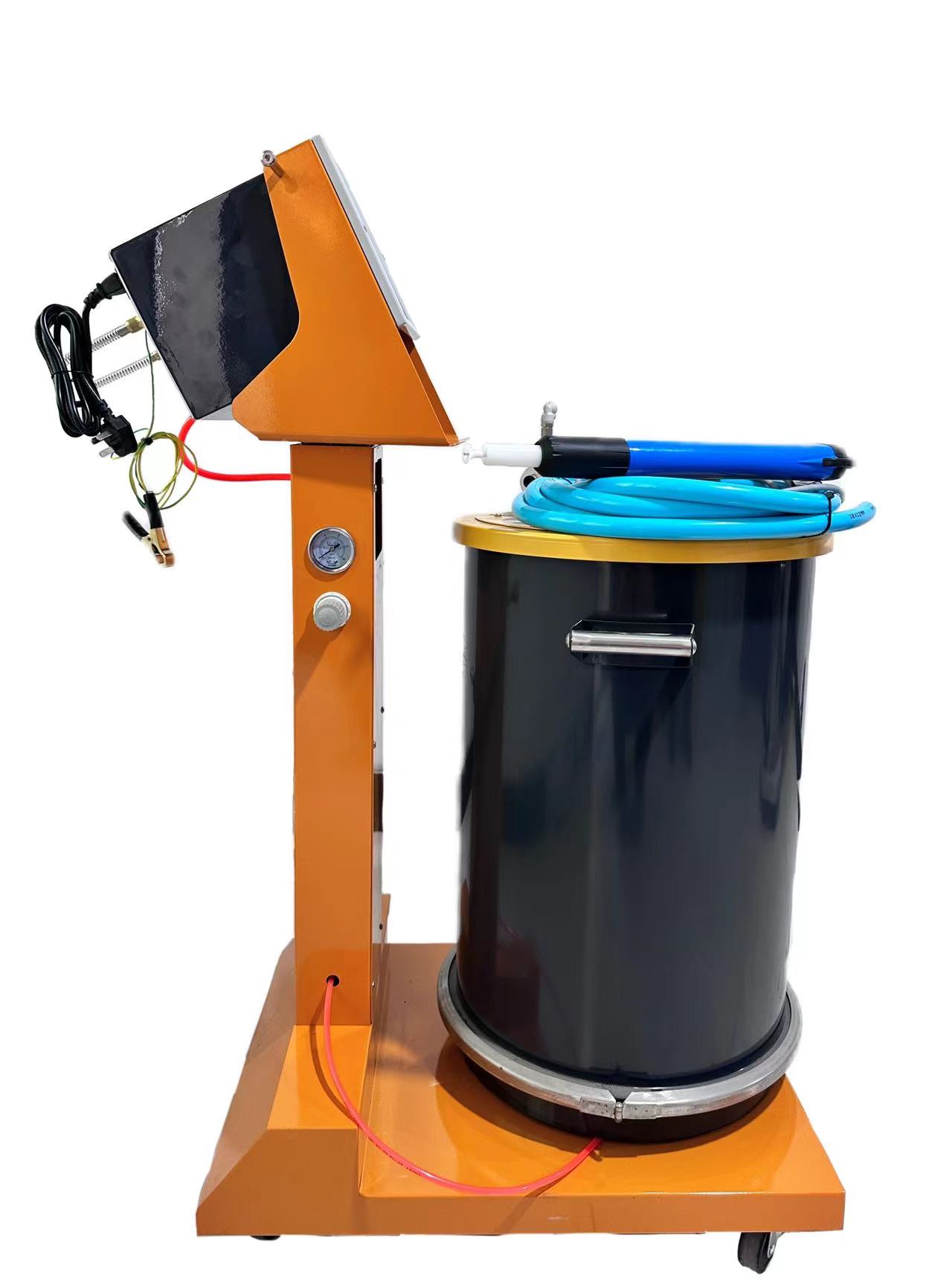Lightweight Handheld Portable Powder Coating Gun For Advertising Industry