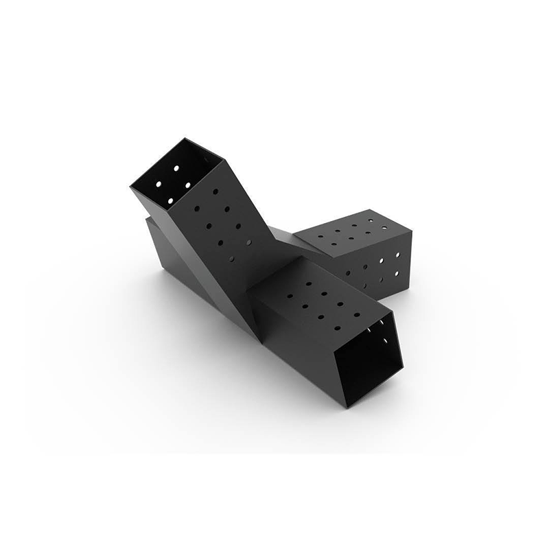 Steel Brackets Modular Pergola Brackets Boot for Customized Elevated Wood Stand Kit