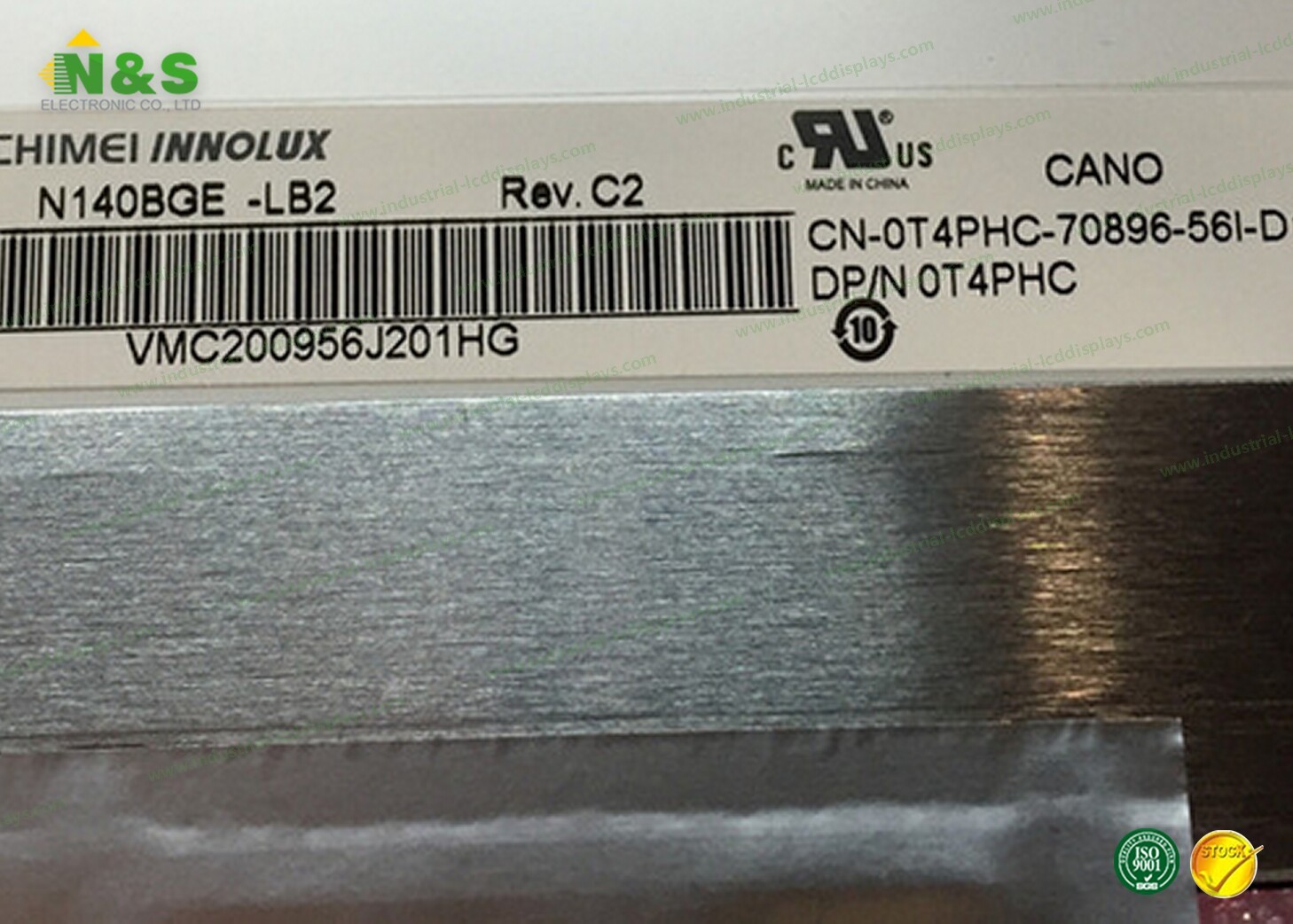 Glare 14.0 Inch Chimei LCD Panel , Normally White A - Si TFT - LCD Panel N140BGE-LB2