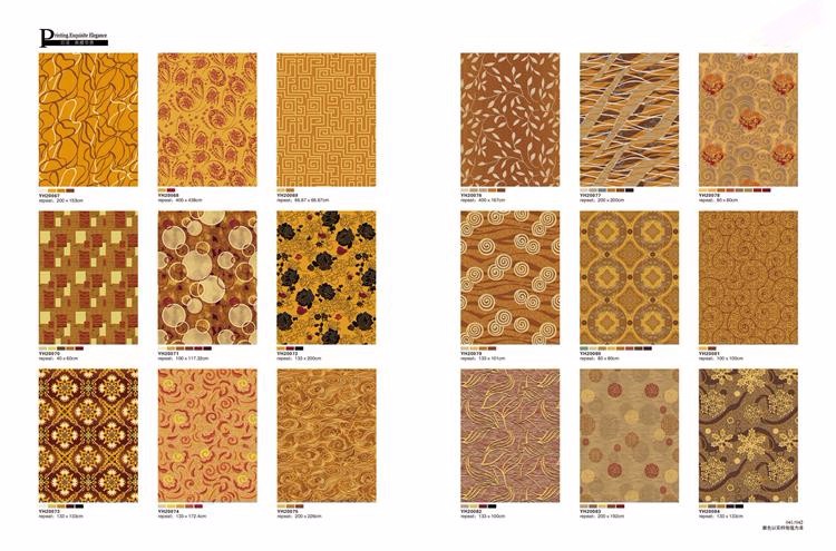 100 Nylon Modern Home Flooring Anti - Slip Backing Plain Surface