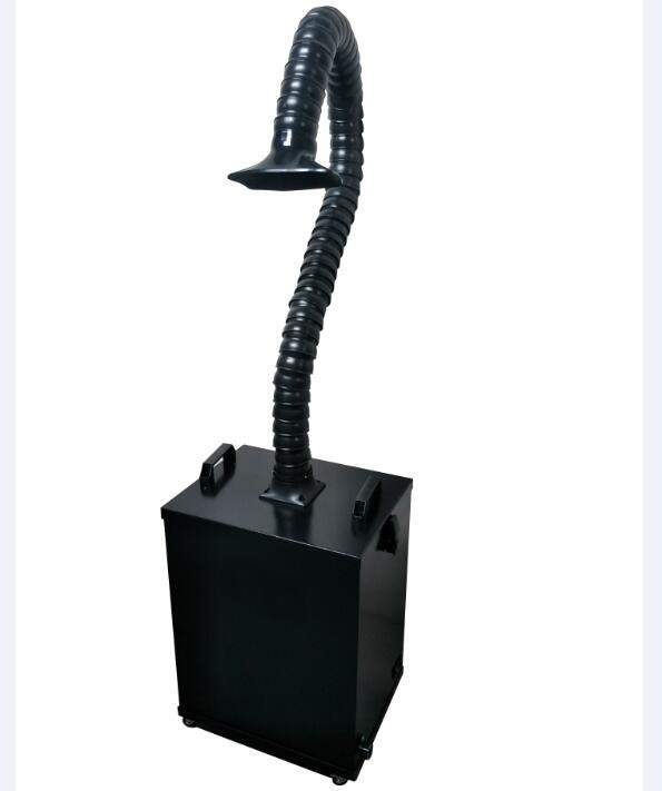 Filtering Air Laser Fume Extractor , Welding Fume Eliminator Low Noise