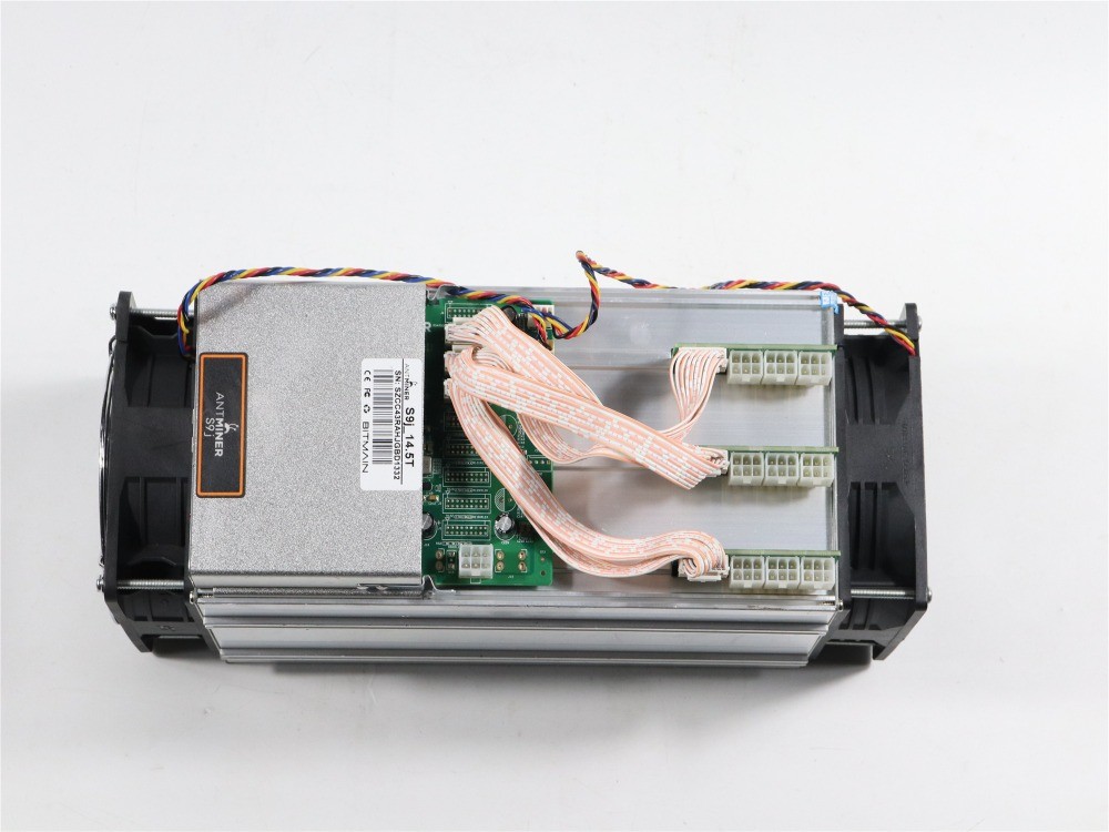 1350W Second Hand Miner Bitmain Antminer S9J 14-14.5TH With PSU