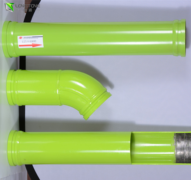 Dn125 5.5inch Concrete Pump Seamless Pipe
