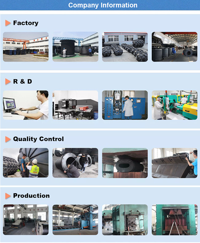 High Energy Absorption Dock Rubber Fender Tug Cylindrical Boat Fenders