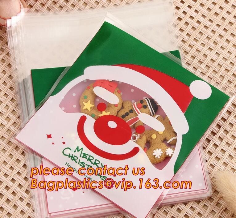 gravure printing halloween party bag, cute design food grade plastic cookie packing,halloween shrink cello treat bags fo