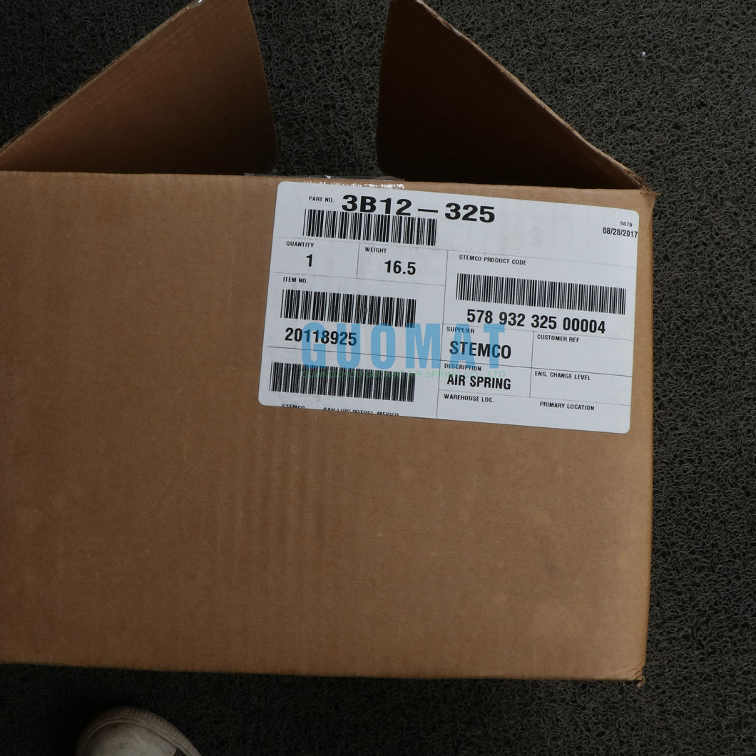 Genuine Goodyear Air Spring 3b12-325 Triple Convoluted 578933103 Ref. to Firestone W013588048