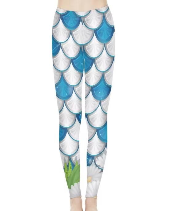 Stretchy Print On Demand Sublimation Printing Leggings Women'S Long Yoga Pants