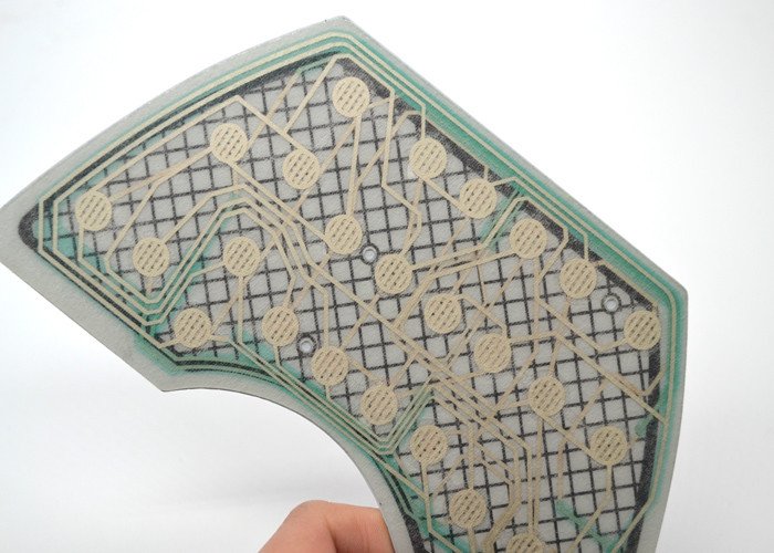 Single Shielding Sealed Membrane Switches Multi Keys For Microwave Oven