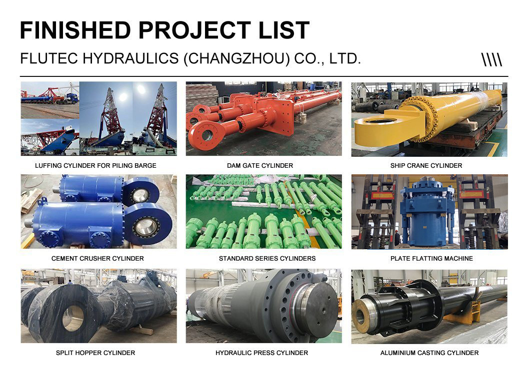 Factory Custom 1500ton Large Bore Press Cylinder for Mining Industry