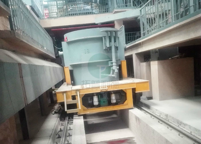 10T Bangladesh steel plant using electric rail cart powered by 36v low voltage