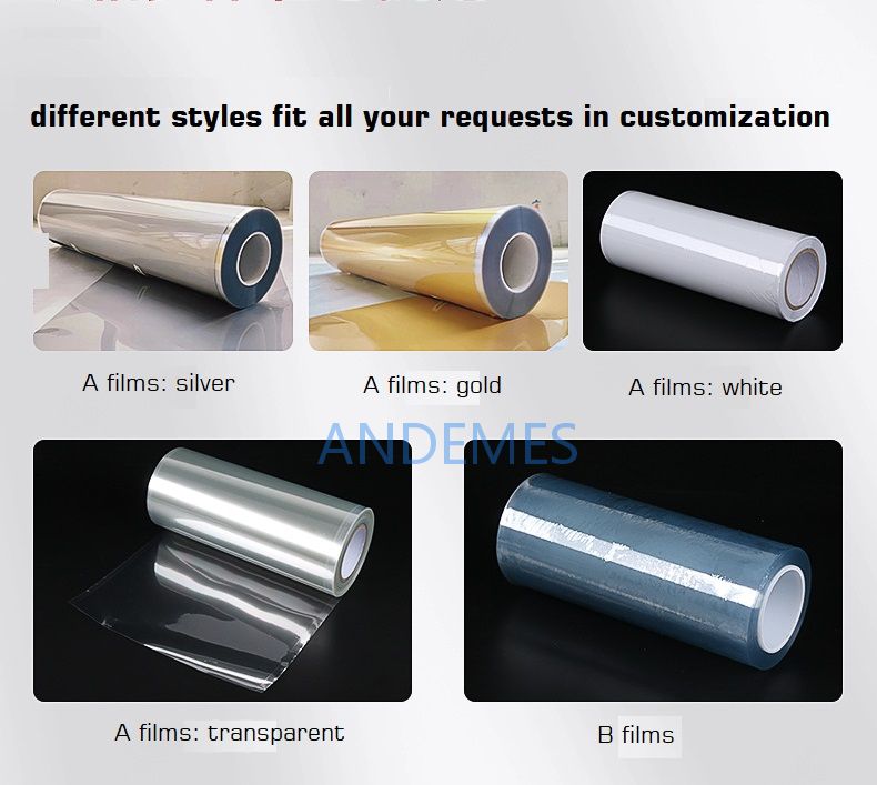 PET Transfer Roll Film Uv Film For Uv Printing 60cm Uv Sticker Plastic Material