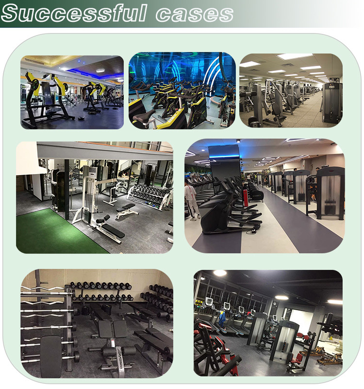 Gym Fitness Equipment Accessories , Professional Iron Powerlifting Fixed PU Barbell Set