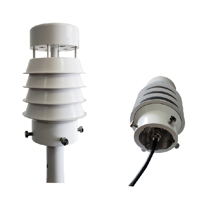 5 in 1 Temperature Humidity Pressure Anemometer Ultrasonic Wind Speed Direction Sensor