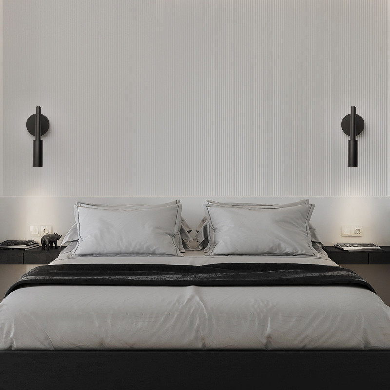 Study Reading Wall Light Bedside Wall Lamp Luminous Body Lamp Item Lighting Style Modern