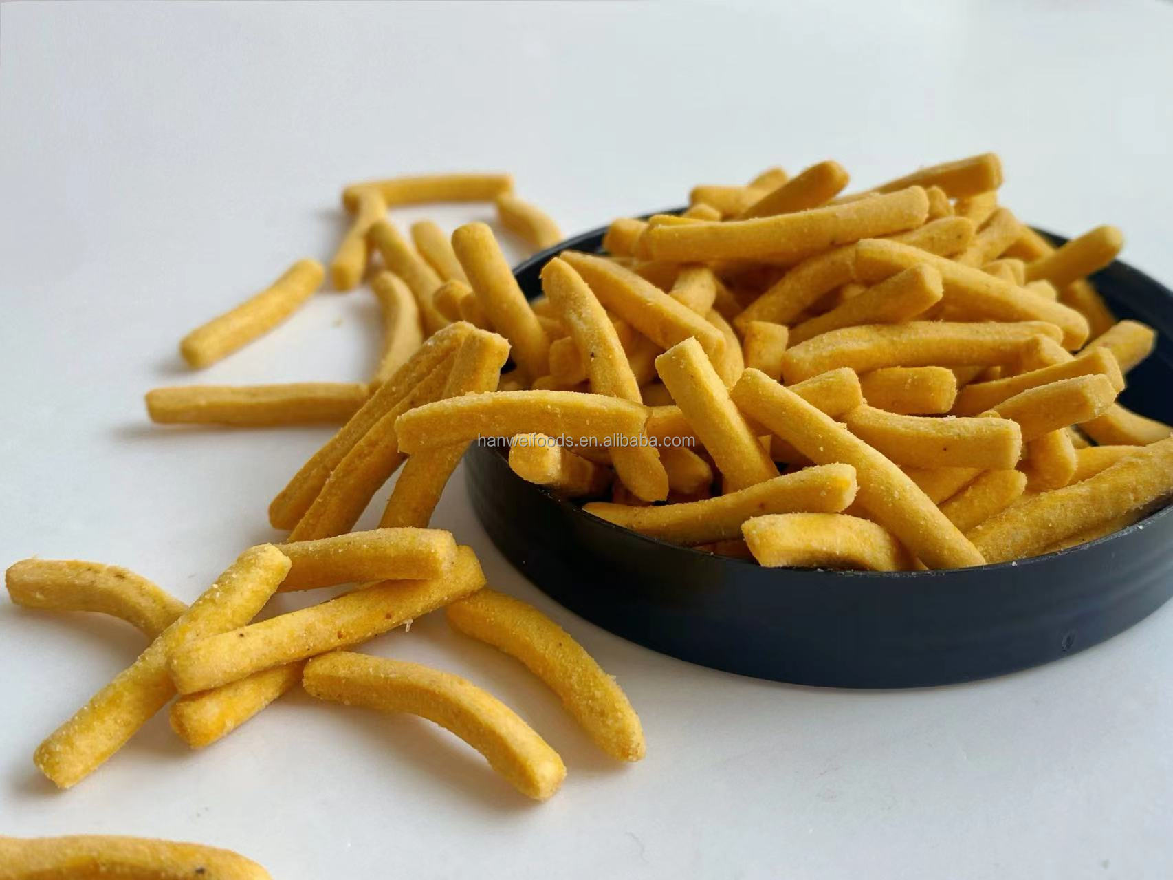 OEM Rice Cracker Snacks Strimp Flavors Strips Chinese Traditional Snacks