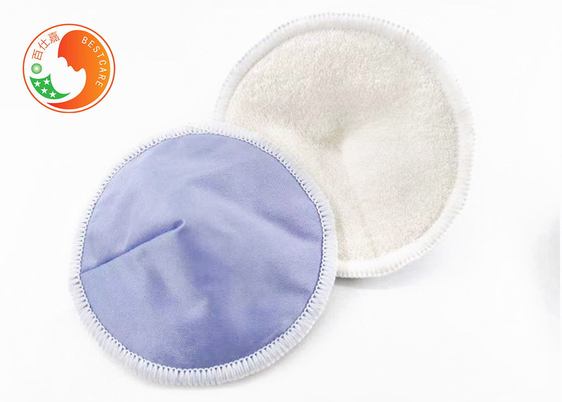 Breast Feeding Washable Nursing Pads Breathable 3D Anti Leaking OEM