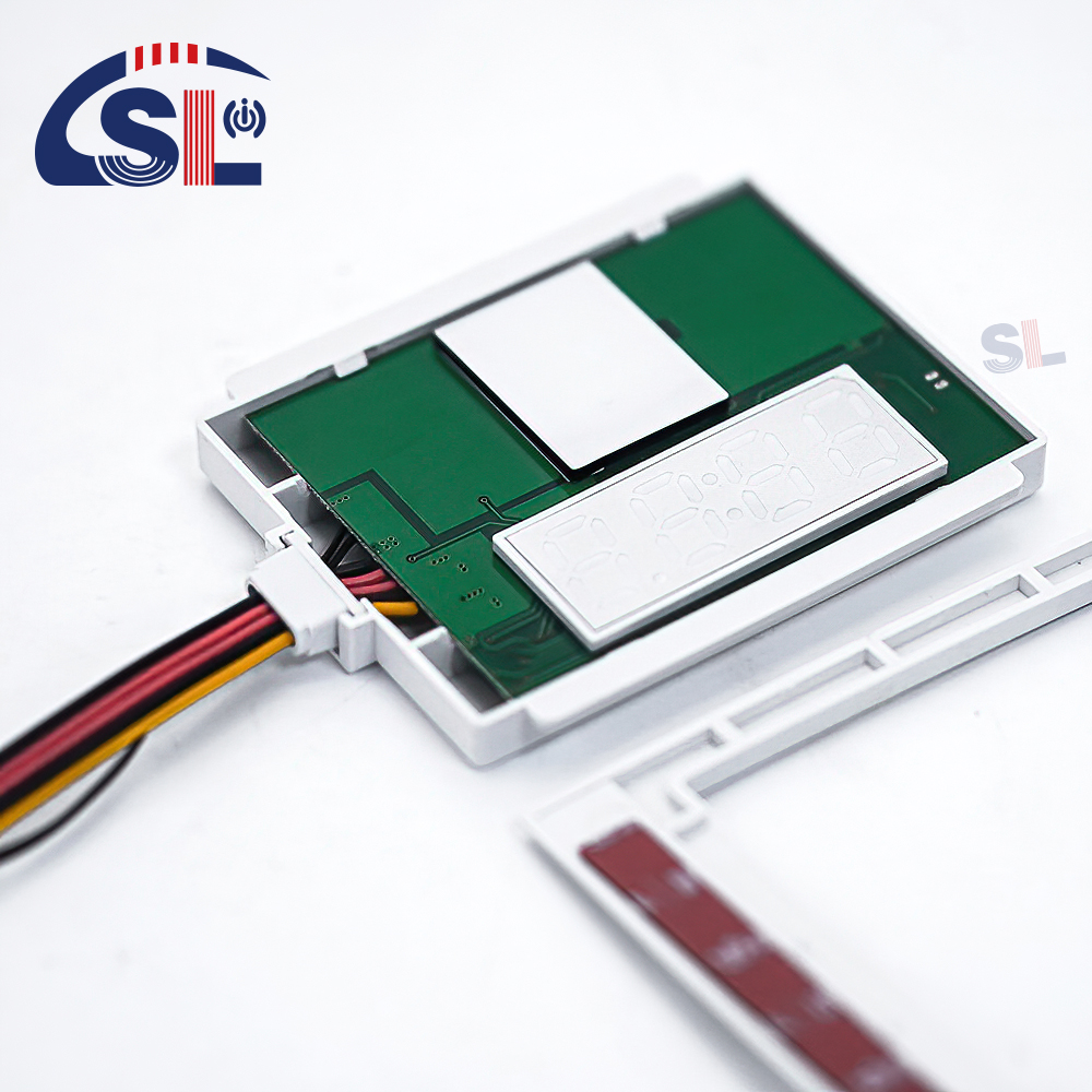 DC12V SL Split Single Button Single Color Touch Sensor Switch Radar Time Temperature Display Screen with Bracket Smart Mirrors 12W 24W Voltage