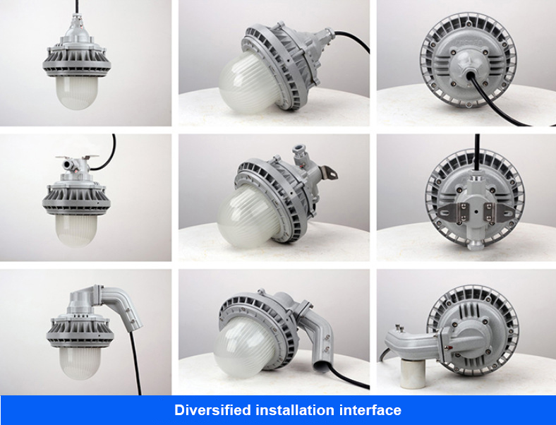 Vibration Resistant 80W Explosion Proof LED Lights Lamps Impact Resistant